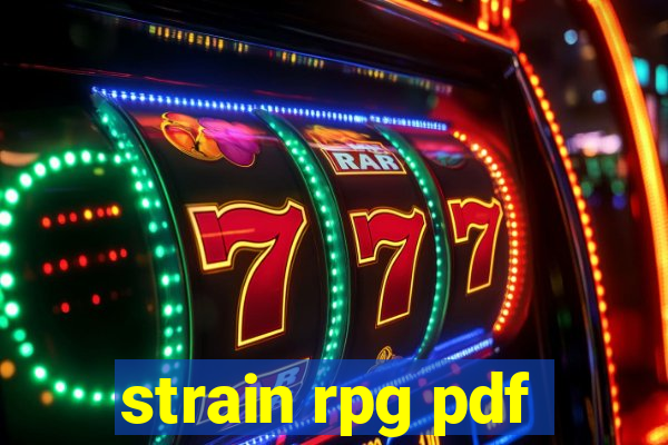 strain rpg pdf